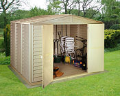 Woodbridge Vinyl Garden Shed